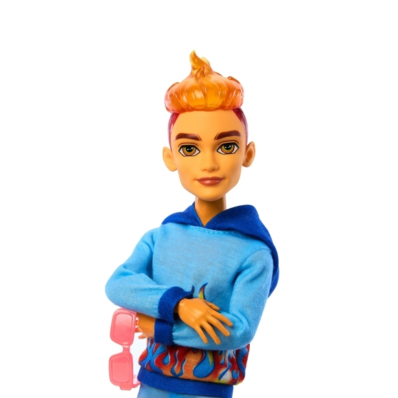 NEW!!! Monster High Scare-adise Island Heath Burns Fashion Doll with Swim Trunks - Picture 2 of 5